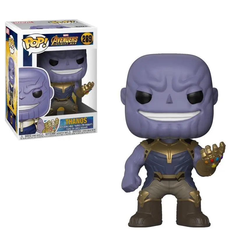 FUNKO POP The Avengers3: Infinity War THANOS HULKBUSTER персонажи Тора модель фигурки для детей