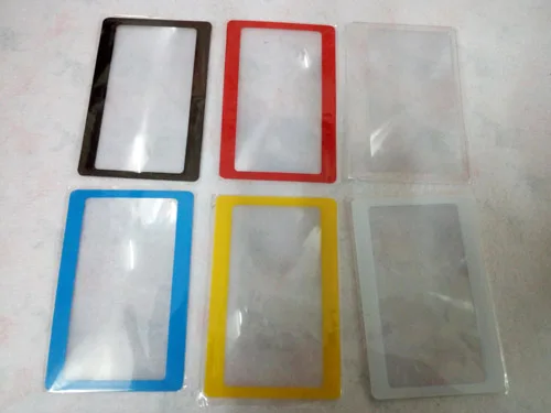 Функциональное красочное 3х увеличительное стекло для чтения ZY ручная работа