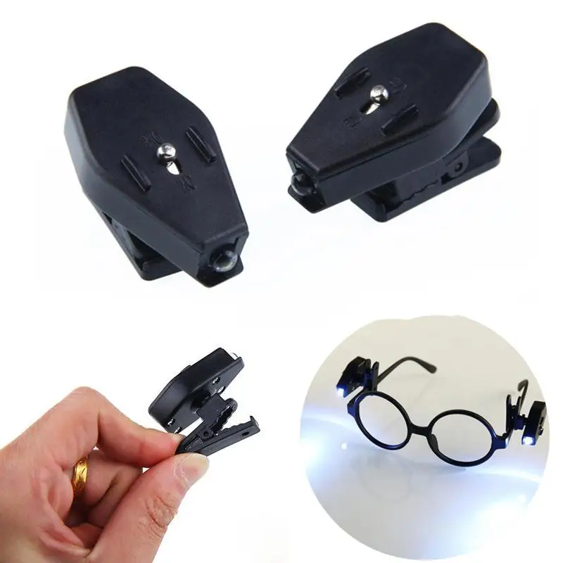 

Mabor Clip-on Grip LED Bulb Light Lamp Adjustable 360 Degree Rotate For Reading Glasses Hat