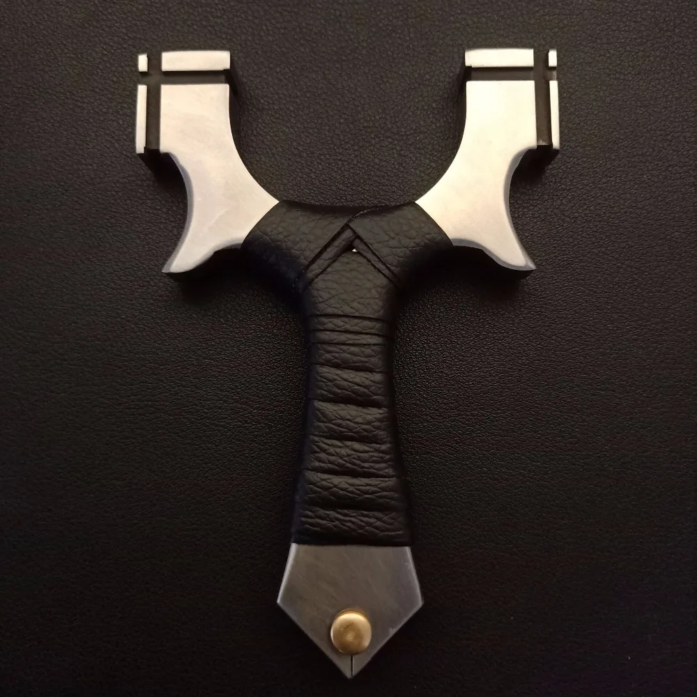 Профессиональная Рогатка Охота мощная катапульта из нержавеющей стали Слинг для