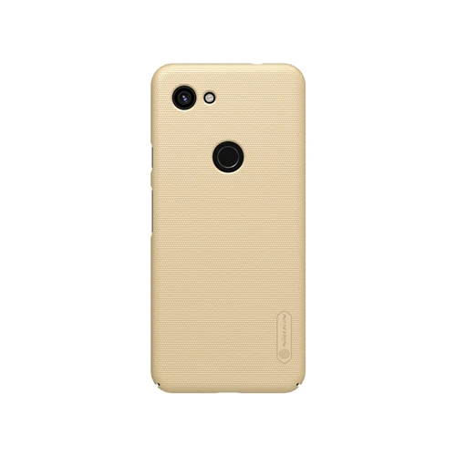 Google Pixel 3a чехол Google Pixel 3a XL чехол NILLKIN матовый щит для Google Pixel 3a/3a xl матовый чехол с держателем телефона - Цвет: Золотой