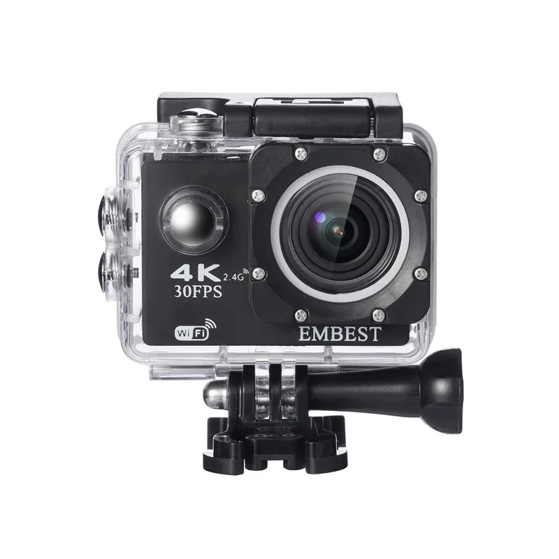EMBEST F60/F60R Экшн-камера Ultra HD 4K WiFi 1080 P/60fps 2,0 lcd 170D Водонепроницаемая экшн-видеокамера на шлем с дистанционным управлением