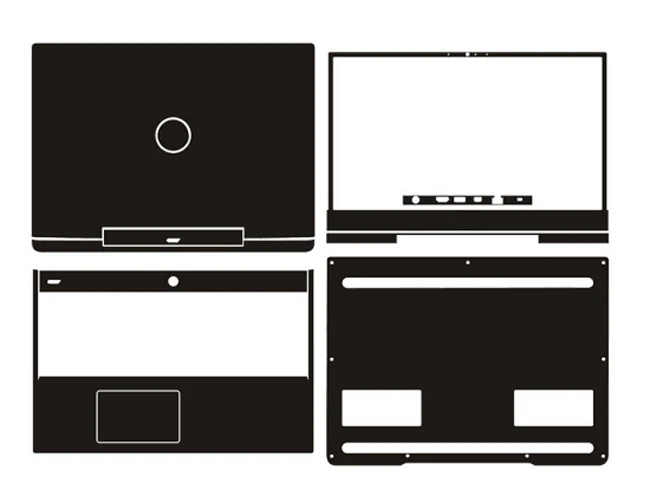 KH углеродное волокно Кожа ноутбука Наклейка кожи Обложка протектор для Dell Inspiron G7 7590 G7-7590 15,6"