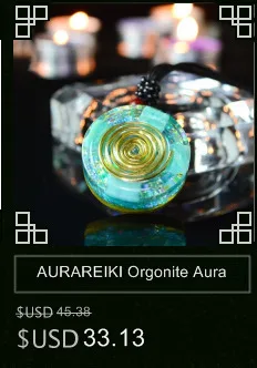 Orgonite энергетический кулон Orgone Кристалл Ожерелье Мужчины и Женщины Карьера амулет магнитное поле энергии конвертер witca