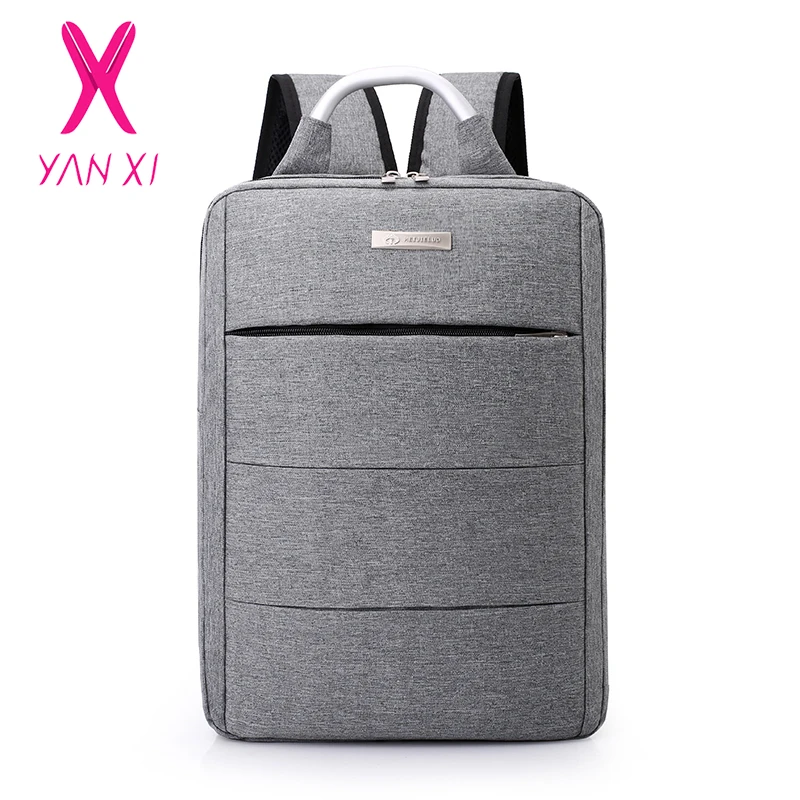 YANXI 2019 модный мужской рюкзак сумка бренд 14 дюймов ноутбук Mochila для мужчин Back Pack