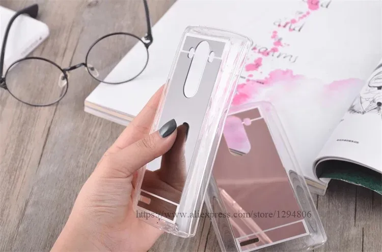 Fecoprior LGG4 LGG3 зеркальная задняя крышка из ТПУ чехлы для LG G4 G3 G 3 4 Смартфон | Мобильные
