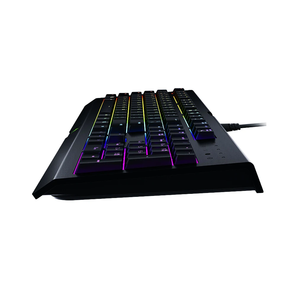 Игровая мембранная клавиатура razer Cynosa Chroma с RGB подсветкой, клавиатура для игры, полностью программируемые клавиши, 104 клавиш, защита от проливания