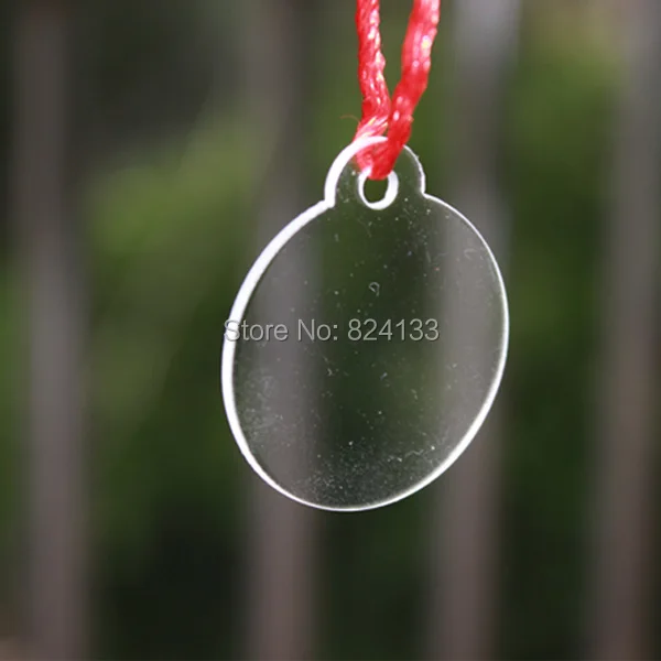 200 шт Дешевые Оптовые Круглые собачьи бирки акриловые животные питомцы кулон