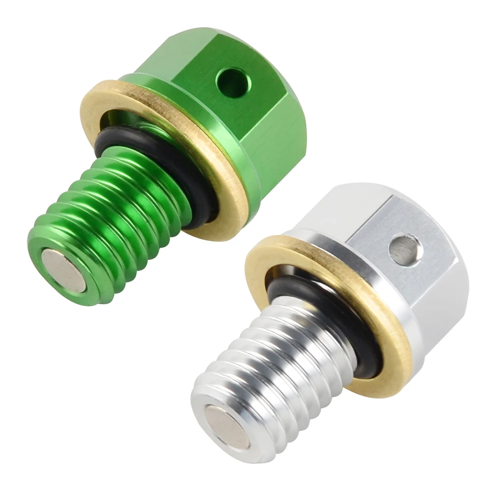 NICECNC 10 мм M10xP1.5 маслосливную пробку болт для Kawasaki KX 80 85 100 125 250 KLX 300 300R KDX 175 200 220 1979-2004