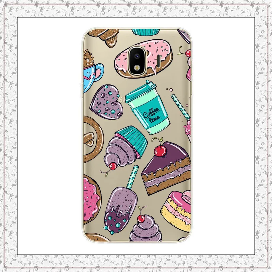 ttqu Для samsung Galaxy J4 Чехол Мягкий силиконовый чехол для телефона чехол s для Coque samsung J 4 Plus j 400 415 F Чехлы бамперы Capa - Цвет: ttqu