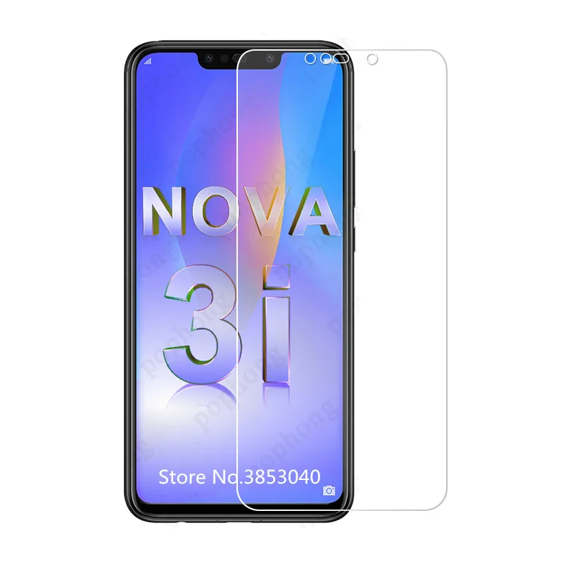 Закаленное стекло для huawei Nova 3i Защитное экрана против царапин P Smart Plus пленка
