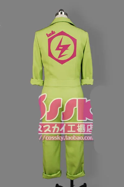 Костюмы Super DanganRonpa 2 Kazuichi Souda Dangan Ronpa униформа для косплея со шляпой 11