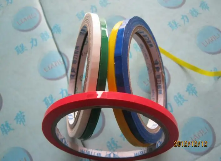 

20pcs 5MM*45M Color tape paper Color adhesive tape 0.5CM*45M Multiple colors