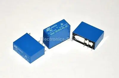 25 шт. реле 5 А DPDT (2 формы C) катушка 12VDC/44mA 250VAC/30VDC 5A | Строительство и ремонт