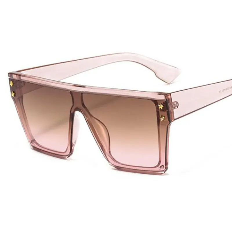 Женские солнцезащитные очки со звездами черные дизайнерские брендовые