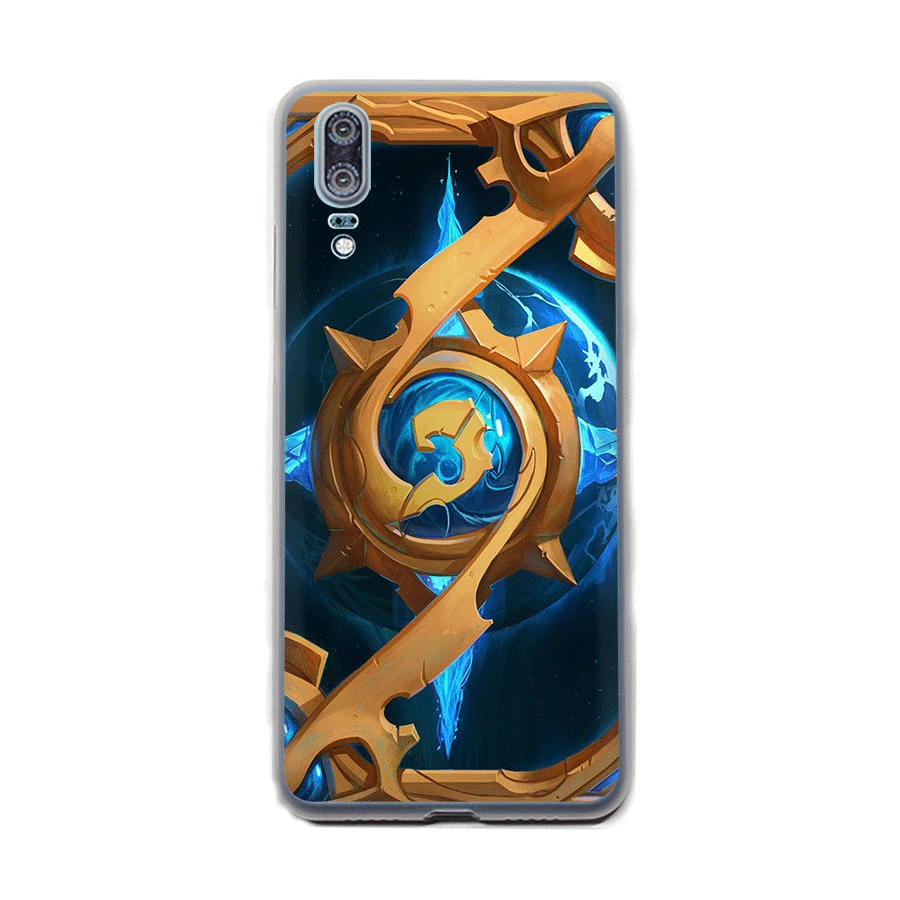 Чехол для телефона Hearthstone Card Back Classic Huawei P8 P9 P10 P20 P30 Lite Pro P Smart мягкие чехлы из ТПУ |