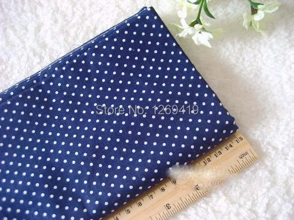 7 шт. 50*50 см хлопковая ткань с принтом в горошек|patchwork tilda|printed cotton fabriccotton fabric bundles |