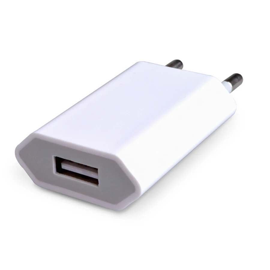 USB настенное зарядное устройство 5В 1А Универсальное зарядное устройство для мобильного телефона смартфон для путешествий зарядное устройство адаптер питания для iPhone 6 6S 5 5S SE 10 цветов