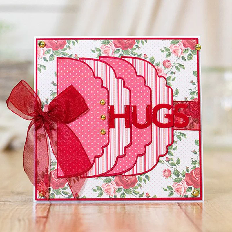 Огромный стиль алфавит металлические штампы трафареты для рукоделия