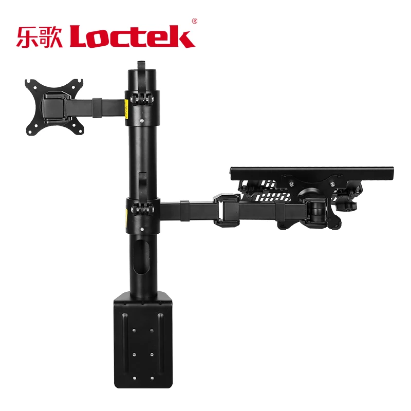 Loctek D1F2 Настольный держатель для 10 16 дюймового монитора + 27 дюймовый ЖК двойная
