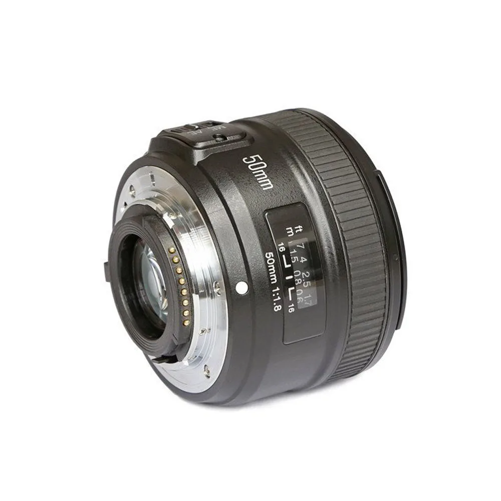 YONGNUO YN50mm F1.8N стандартное фиксированное фокусное расстояние объектив Большая диафрагма авто ручной фокус AF MF для Nikon DSLR камер