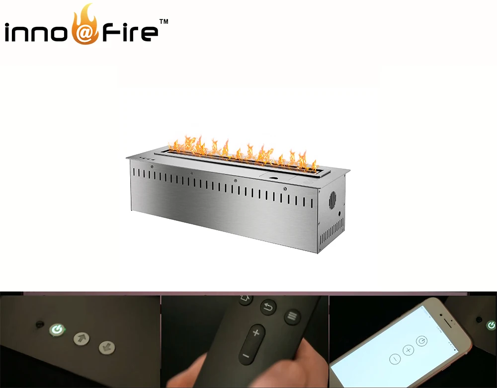 

on sale 18 inch bio fireplace with remote CE ethanol indoor fire place