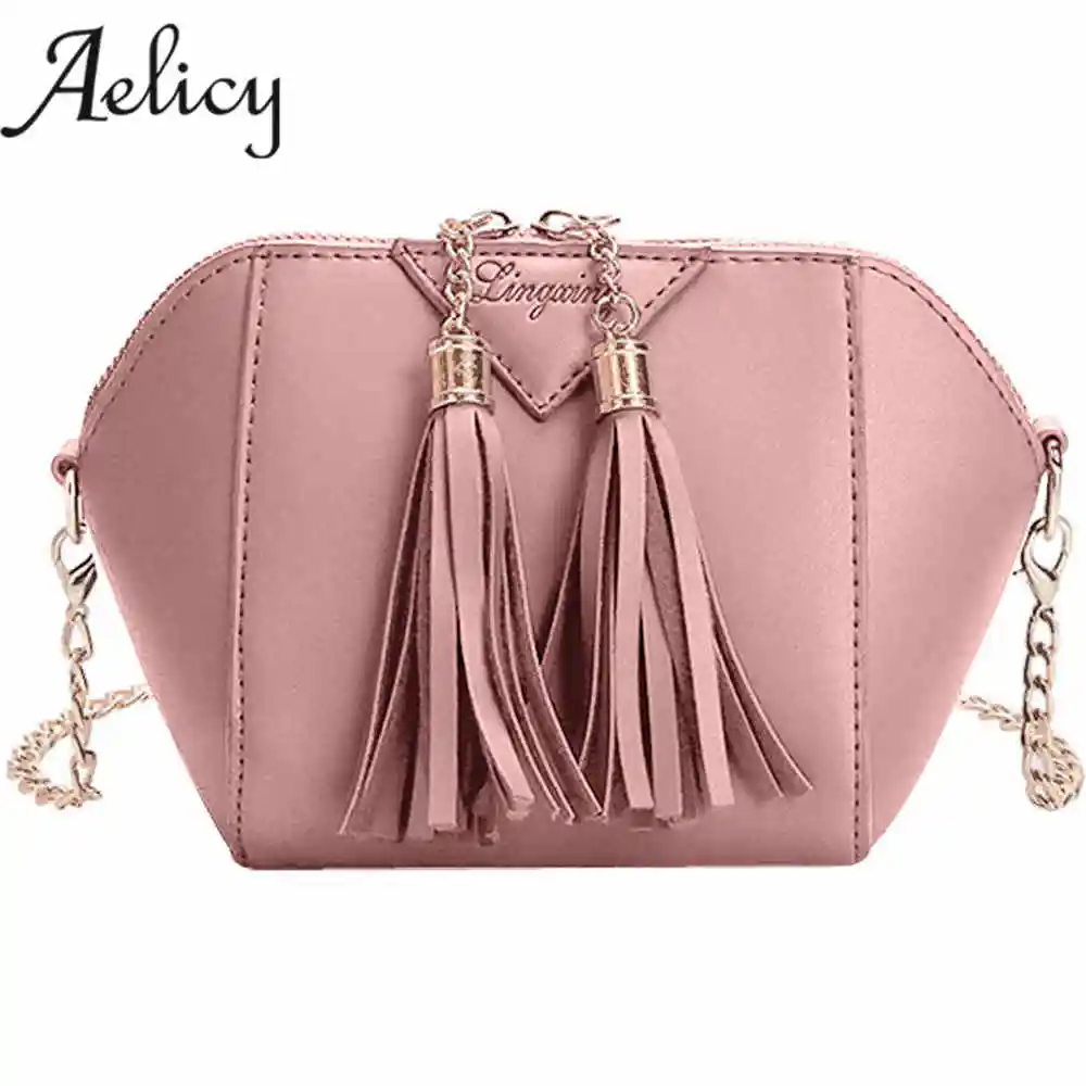 Женская сумка Aelicy маленькая через плечо с кисточками|handbags women famous|handbags famous brandsbrand
