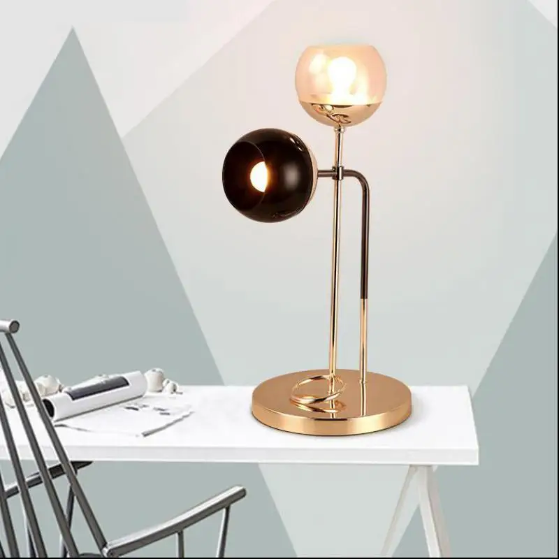 Ресторанная Светодиодная настольная лампа с витражным стеклом стоящая для бара