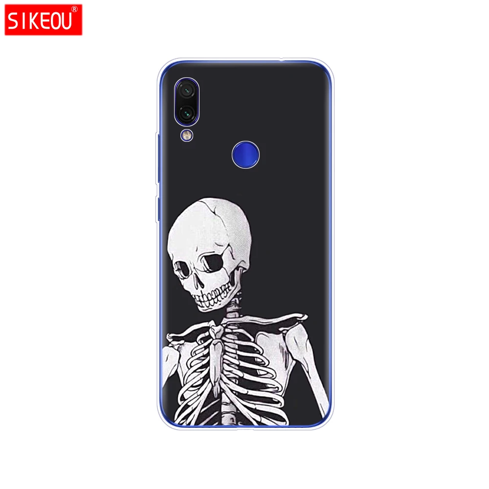Чехол для xiaomi Redmi Note 7, силиконовый мягкий чехол из ТПУ с рисунком для xiaomi Redmi Note 7, чехол 6,3 дюйма, Fundas Coque, чехол для Redmi NOTE 7 PRO