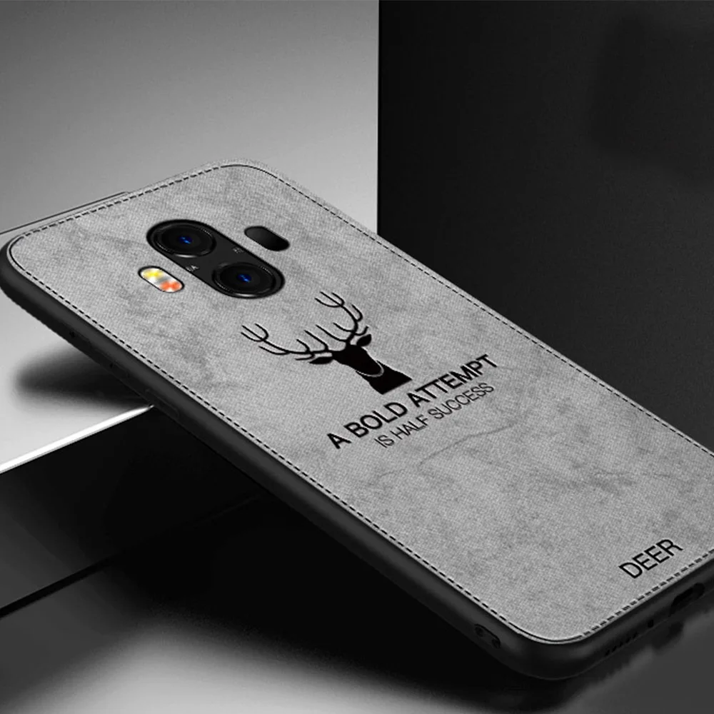 Олень сумка из ткани для huawei P20 Pro крышка P10 рlus Honor 9i 10 с колесиками 8X Примечание