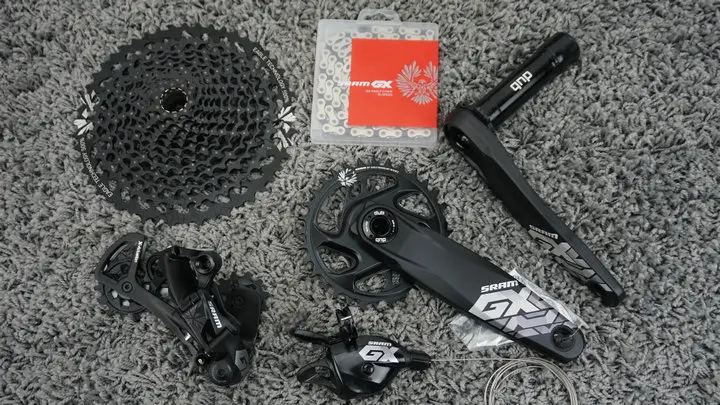 SRAM GX Орел 1x12s 10-50T Скорость указано DUB 32/34T 170 триггерный переключатель передач задний переключатель кассета с цепью диаметра окружности болтов