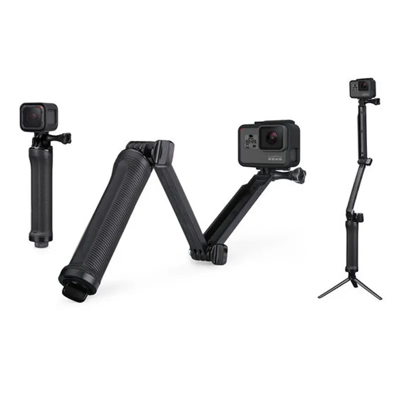 AoneCheer Gopro 3-way селфи палка ручной стабилизатор мини монопод удлинитель Gopro пульт дистанционного управления/зажим для телефона для SJCAM YI