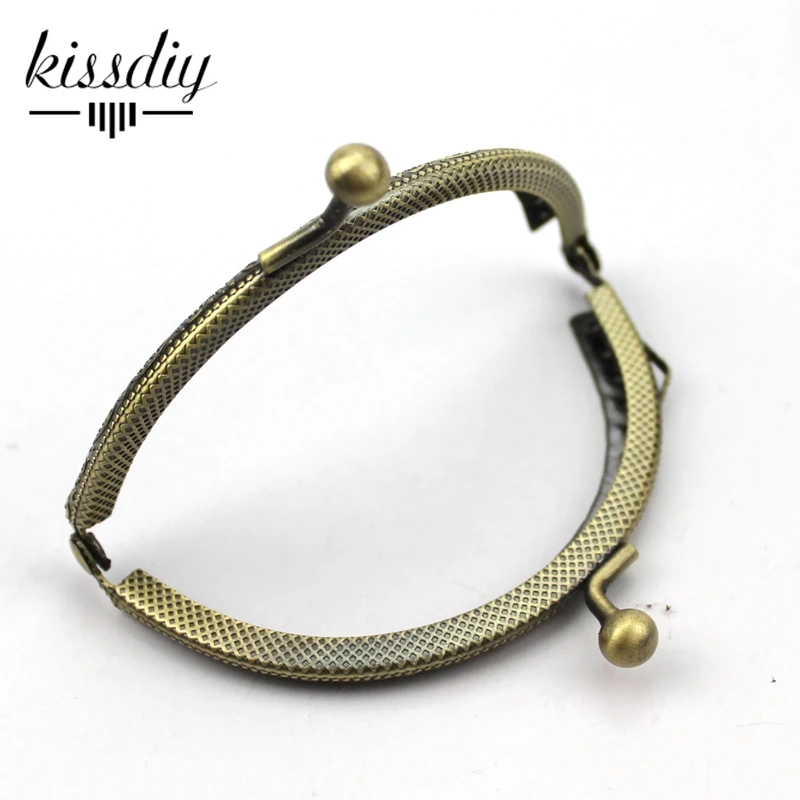 KISSDIY 20 шт./лот DIY 8,5 см элегантная пресс смешанный цвет металлическая ручка-каркас для кошелька для шитья сумок ремесло портной канализации