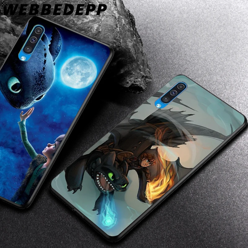 WEBBEDEPP How To Train Your Dragon Soft Case for Samsung Galaxy A3 A5 A6 Plus A7 A8 A9 J6 Cover | Мобильные телефоны и