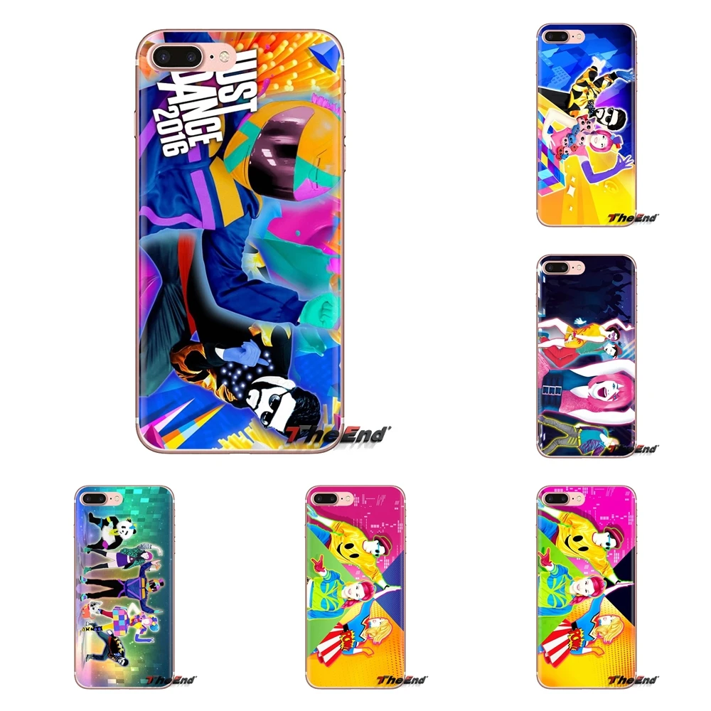 Прозрачный чехол из ТПУ JUST DANCE 2015-2017 пастельный принт для Xiaomi Redmi 4A S2 Note 3 3S 4 4X 5 Plus 6 7
