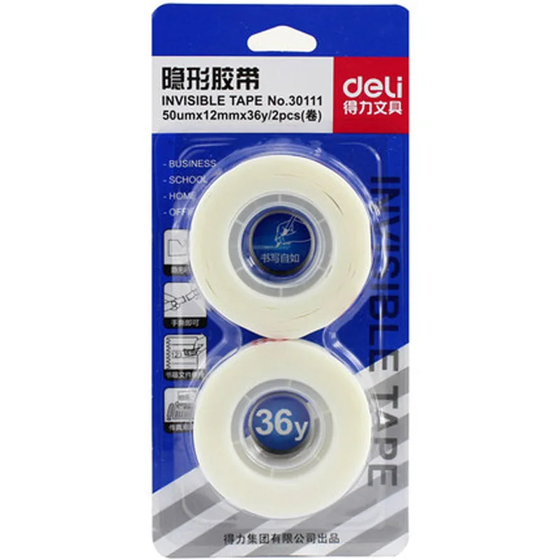 

Masking Tape, Transparent, General Purpose Home and Office Masking Tape 12mm x 33m