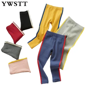 Pants For Girls Spring Cotton Casual Girls Sports Pants New Sweatpants For Girls 2019 Girl Leggings Girls Stretch Running Pant