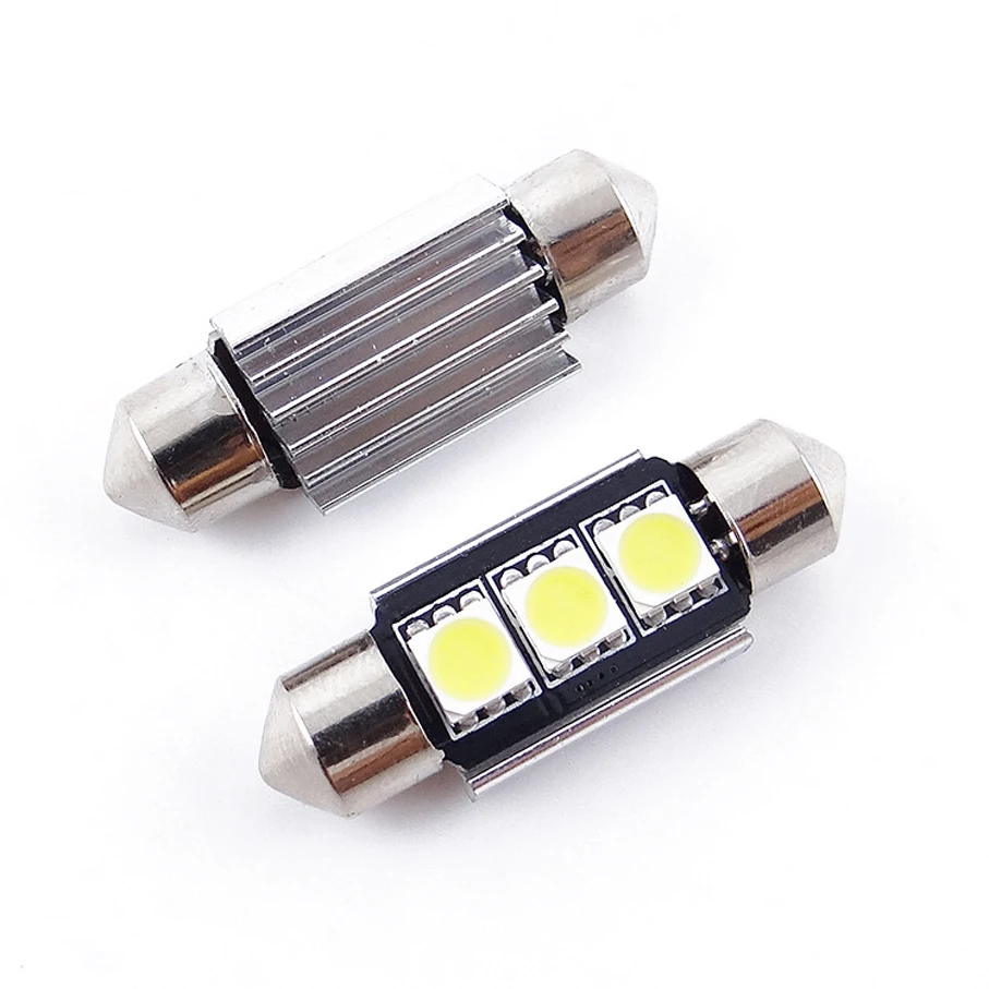 Для Audi A7 Sportback A8 (4H) Allroad Q7 (4L) R8 Spyder SCOE 2X3SMD 5050LED светильник номерного знака источник