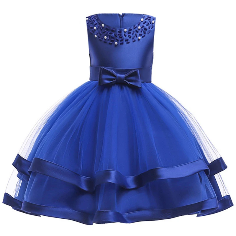 2020 Baby Girl Clothes Kids Dresses For Girls Party Wedding Princess Dress Elegant Children Clothing 2 4 5 7 6 8 10 Years | Детская
