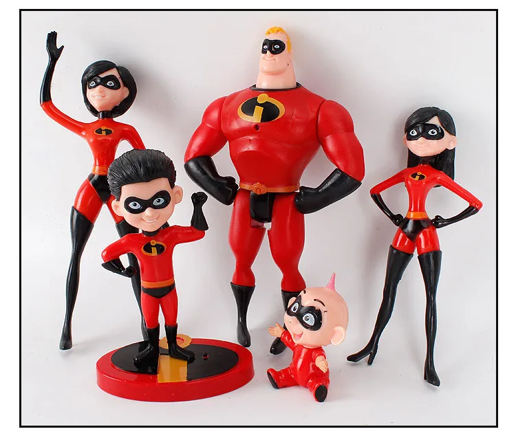 Экшн фигурка Pixar The Incredibles 2 17 см семейная упаковка Супермена тире Джека партера