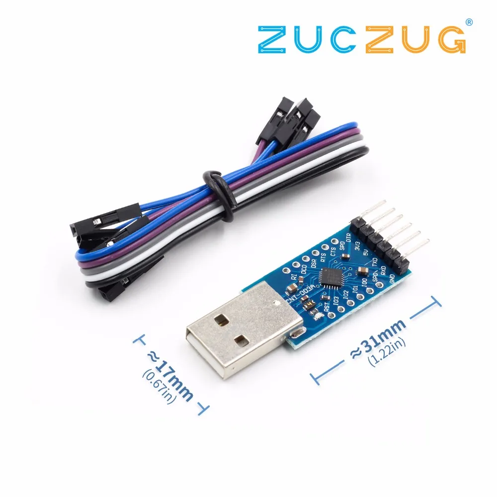 USB 2,0 к ttl UART 6PIN модуль последовательный преобразователь CP2104 PRGMR