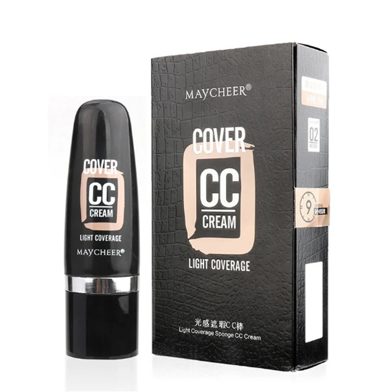Бренд MAYCHEER светильник консилер для дефектов кожи CC маскирующий карандаш увлажняющий, водонепроницаемый, обнаженный макияж, Грибная голова aircushionCC крем