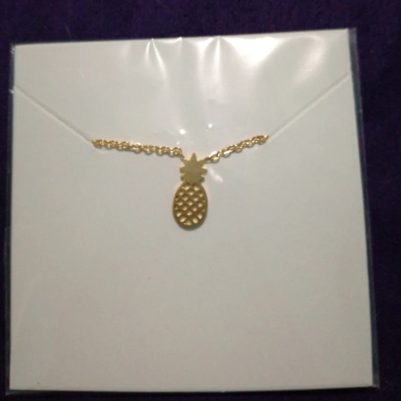 Ананас Ожерелья для мужчин кулон Для женщин Гавайи Boho ювелирные изделия дружба
