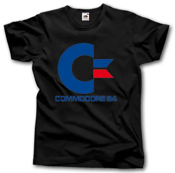 2018 новые мужские COMMODORE 64 футболка S-2XL Ретро геймер C64 компьютер ATARI Синклер видео