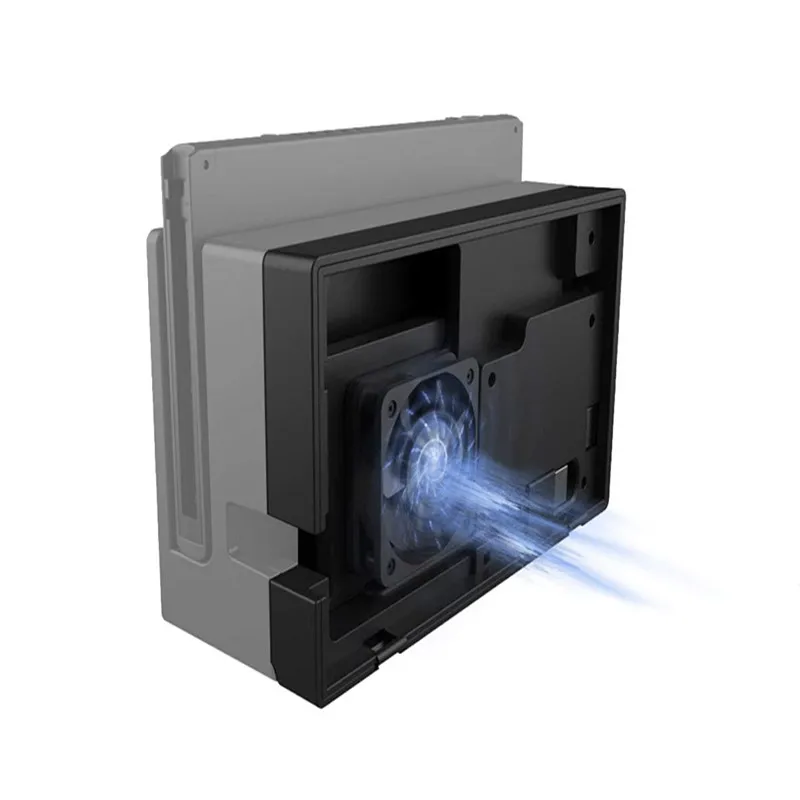 Внешний охлаждающий вентилятор совместимый с Nintendo Switch Dock Turbo Cooler для NS Nord