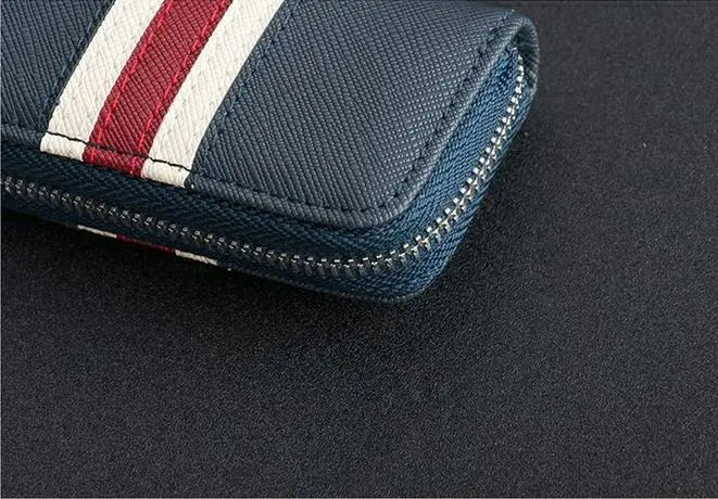 Новинка полосатый автомобильный брелок для ключей синий бумажник Opel Hyundai Mitsubishi