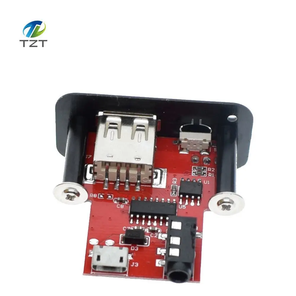 1 шт. мини 5 в MP3 декодер плата микро USB модуль 3 мм аудио WAV U диск и TF карта новый