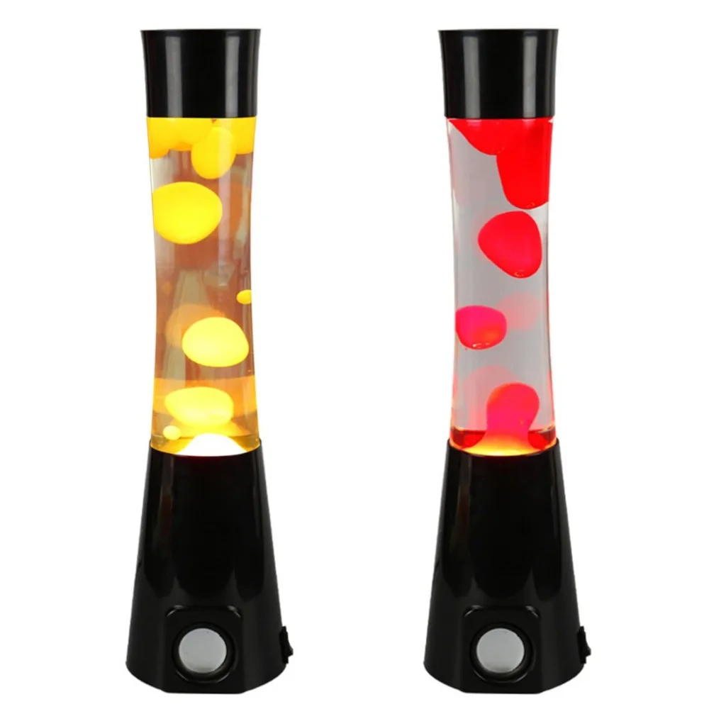 220 В креативная лава лампа воск вулкан ночник металлическая основа Медузы Ночник