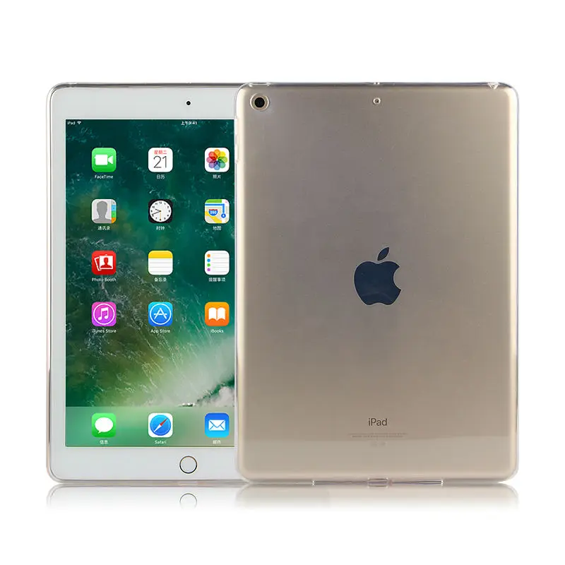 Чехол для iPad 9 7 дюймов новинка 2017 защитный чехол с рисунком умный прозрачная кожа