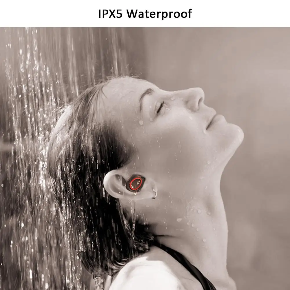 HV-358 Pro Binaural TWS In-ear Mini Bluetooth наушники 5 0 спортивные Прямая поставка 7 16 | Электроника